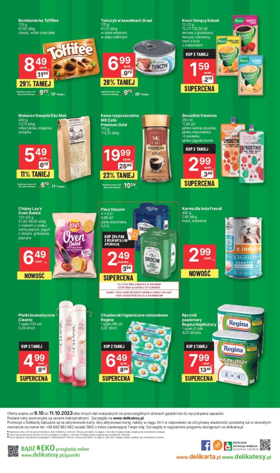 Gazetka promocyjna Delikatesy Centrum str. 6