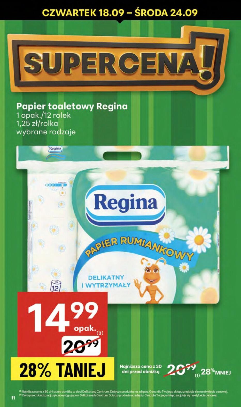 Gazetka promocyjna Delikatesy Centrum str. 11