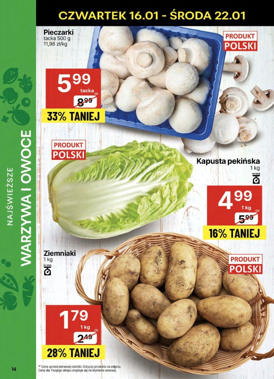 Gazetka promocyjna Delikatesy Centrum str. 14