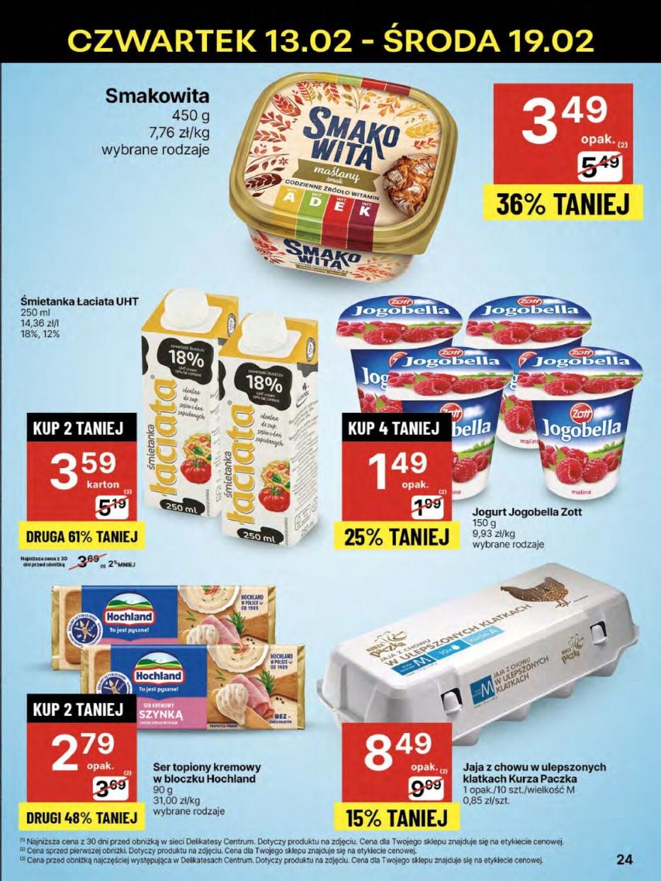 Gazetka promocyjna Delikatesy Centrum str. 24