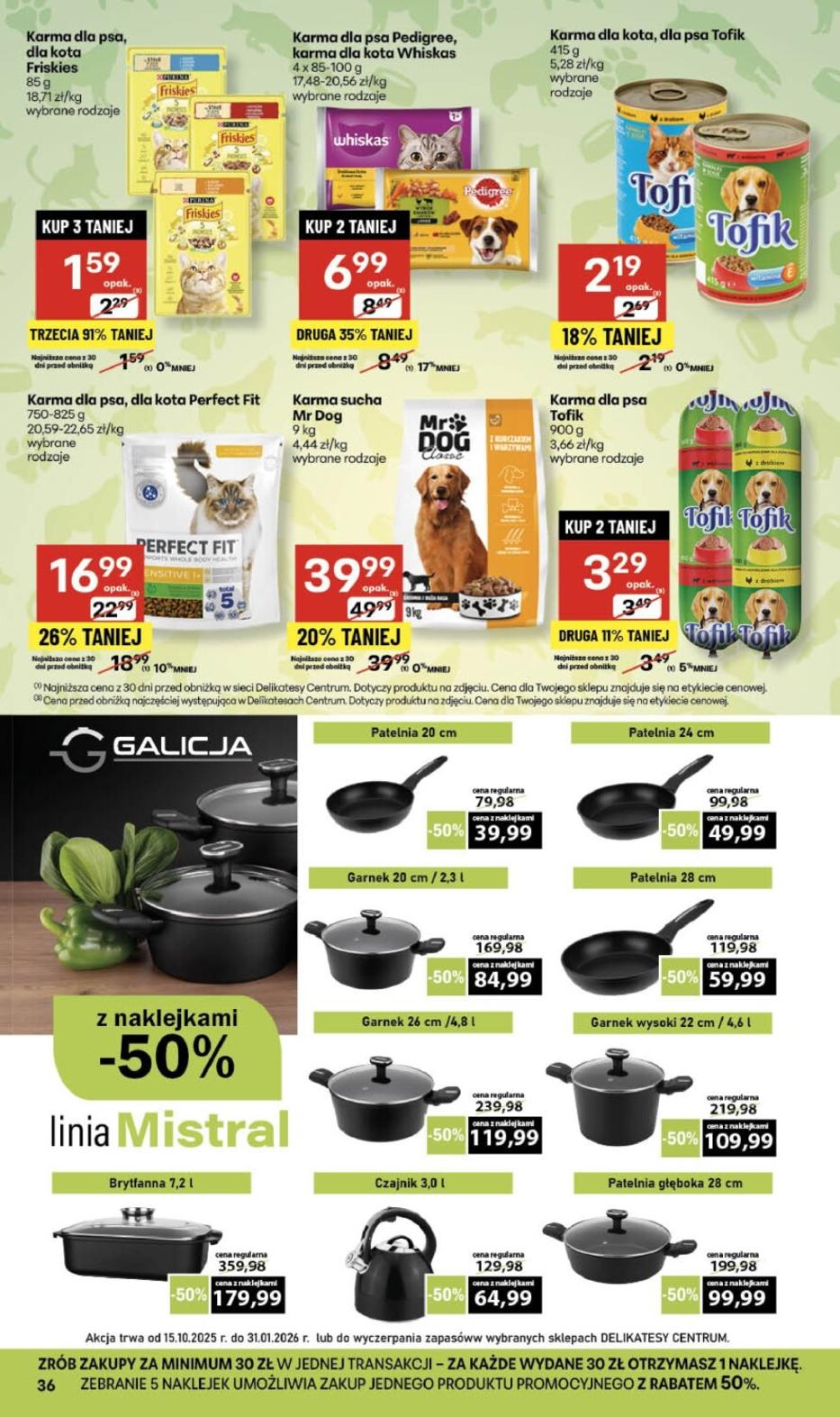 Gazetka promocyjna Delikatesy Centrum str. 36