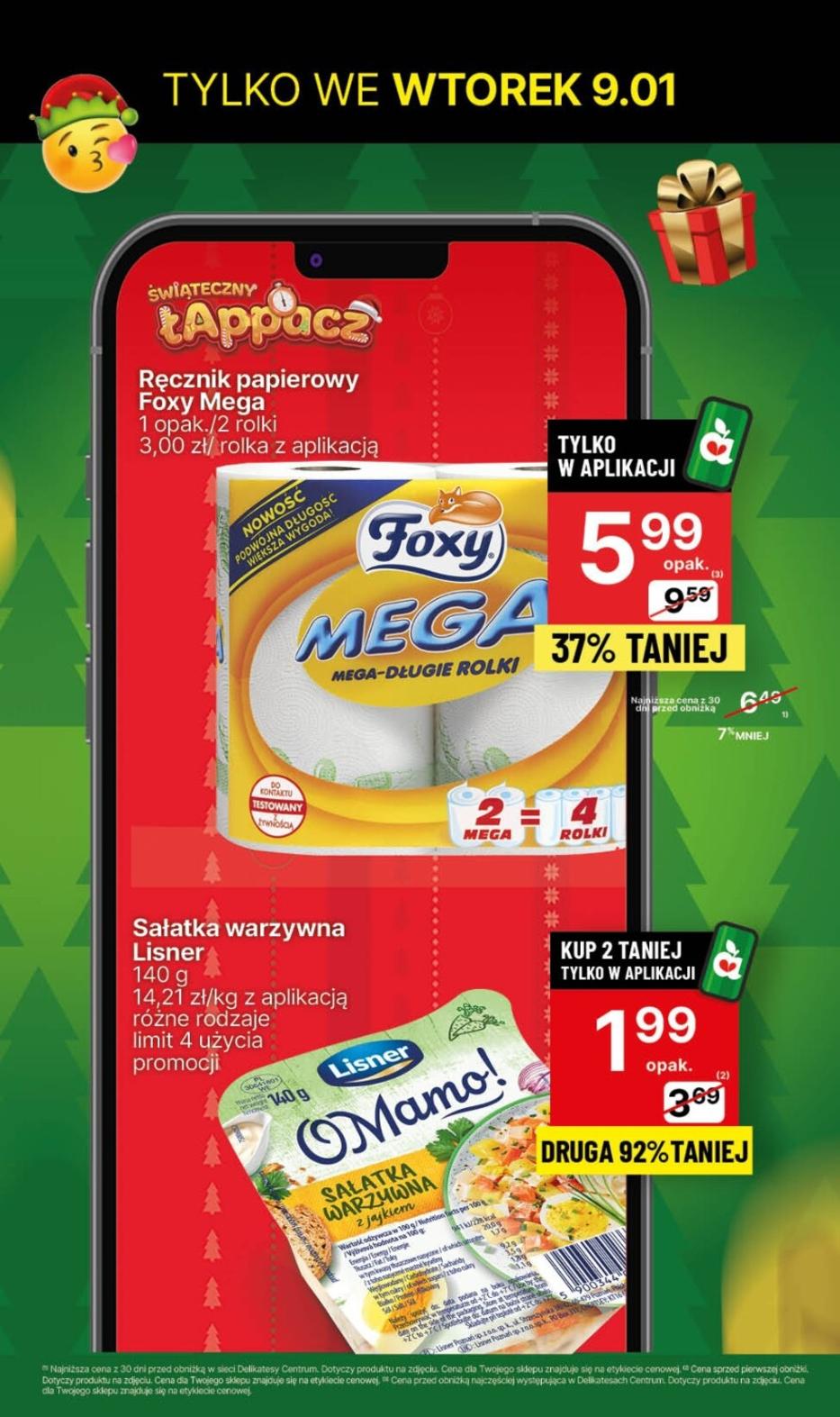 Gazetka promocyjna Delikatesy Centrum str. 4