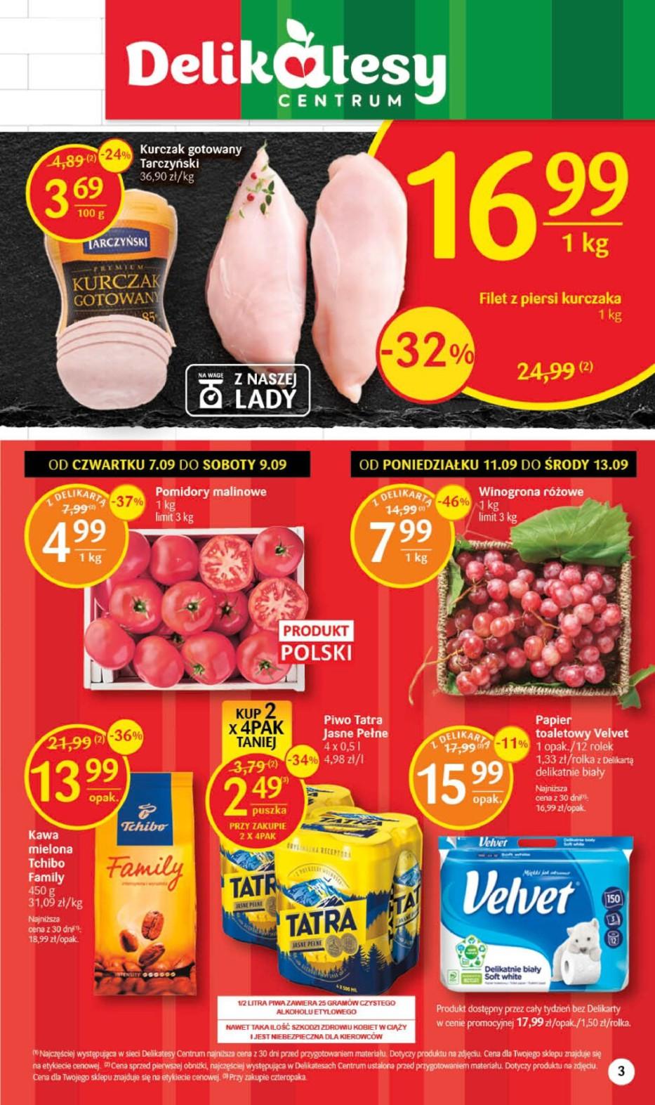 Gazetka promocyjna Delikatesy Centrum str. 3