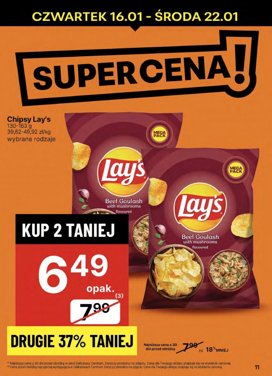 Gazetka promocyjna Delikatesy Centrum str. 11