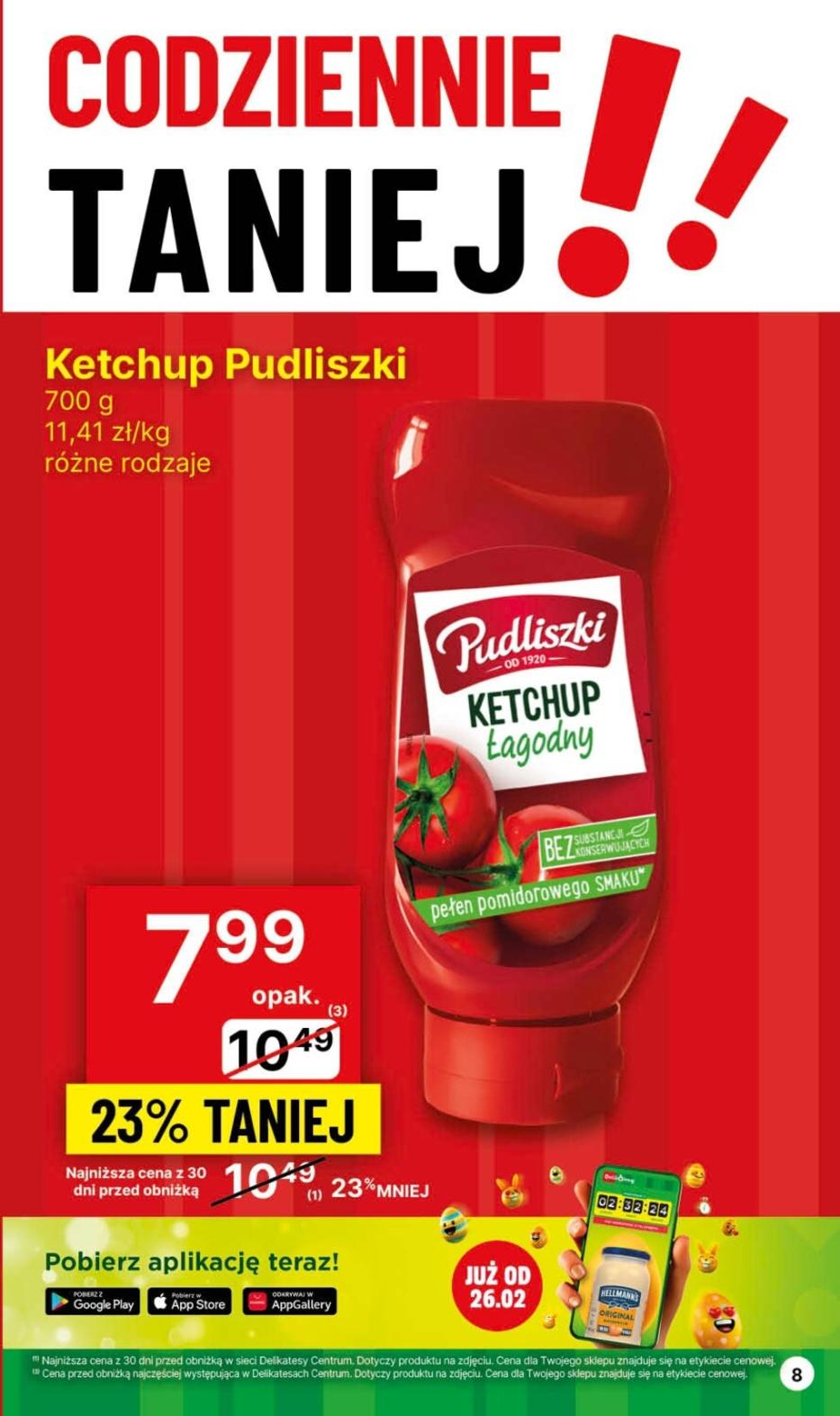 Gazetka promocyjna Delikatesy Centrum str. 8