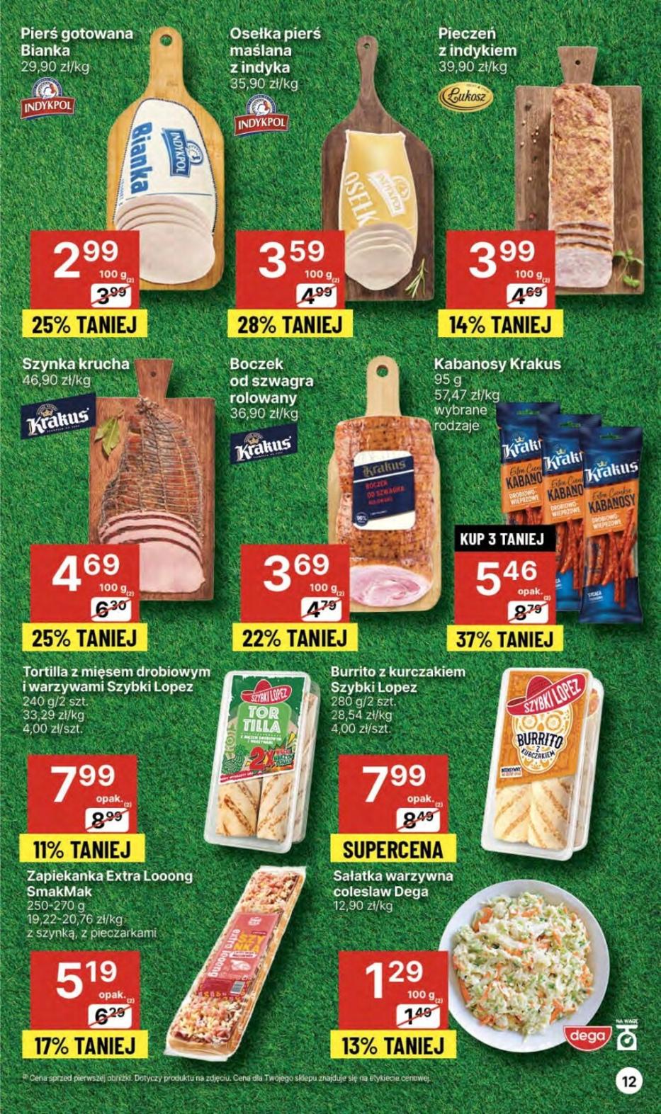 Gazetka promocyjna Delikatesy Centrum str. 12