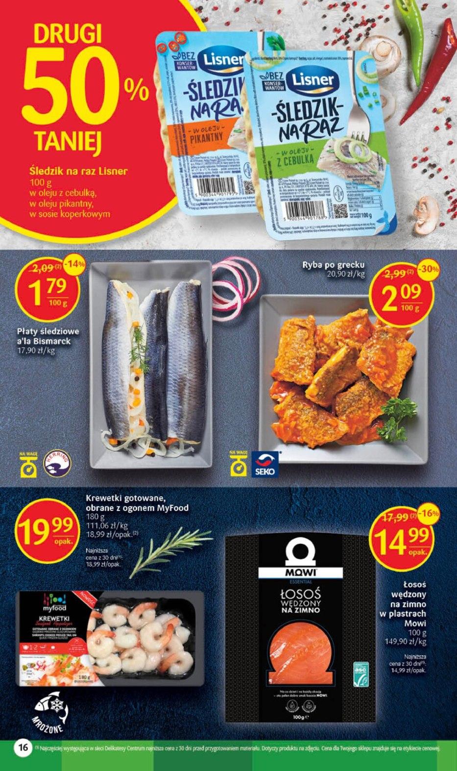 Gazetka promocyjna Delikatesy Centrum str. 16
