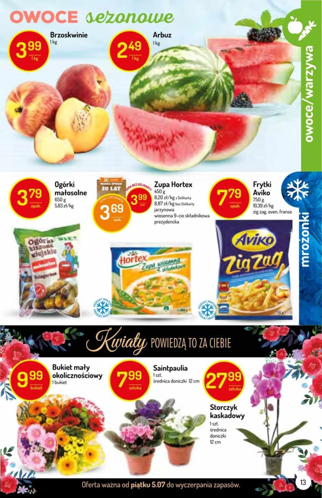 Gazetka promocyjna Delikatesy Centrum str. 13