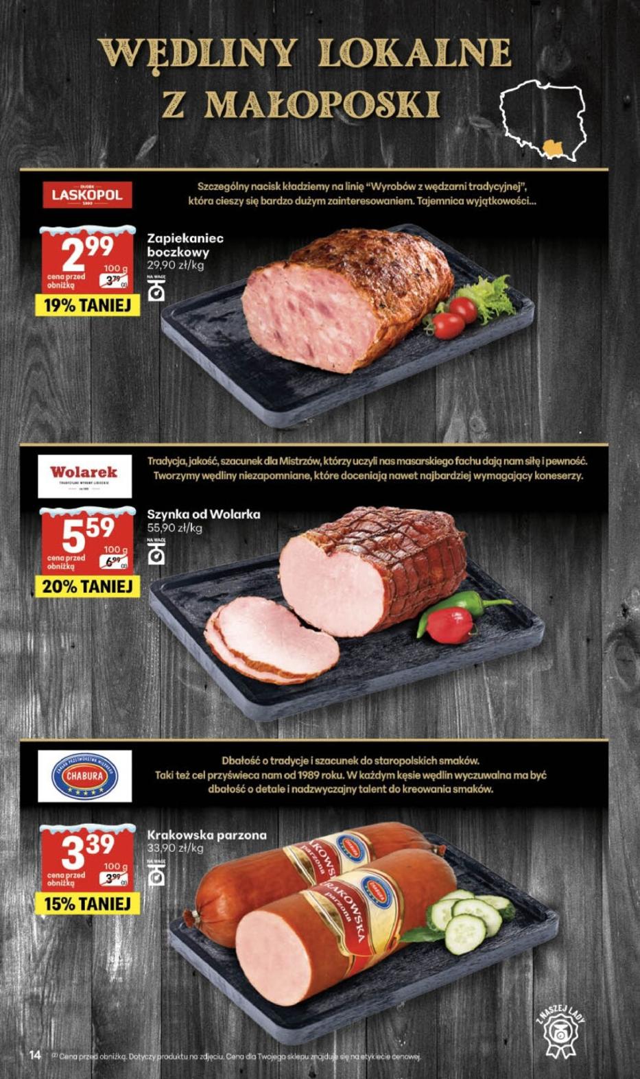 Gazetka promocyjna Delikatesy Centrum str. 14