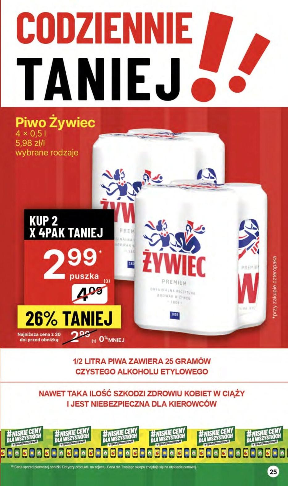 Gazetka promocyjna Delikatesy Centrum str. 25