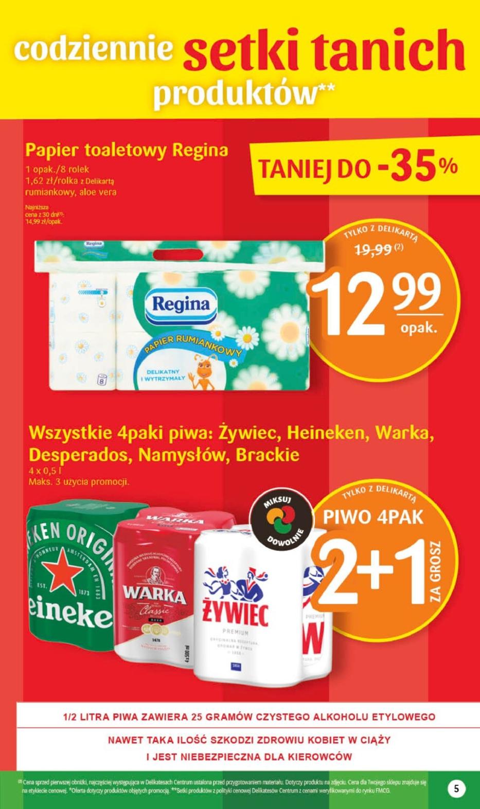Gazetka promocyjna Delikatesy Centrum str. 5