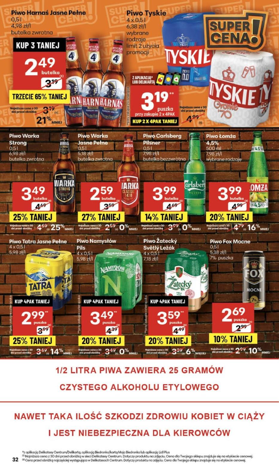 Gazetka promocyjna Delikatesy Centrum str. 32