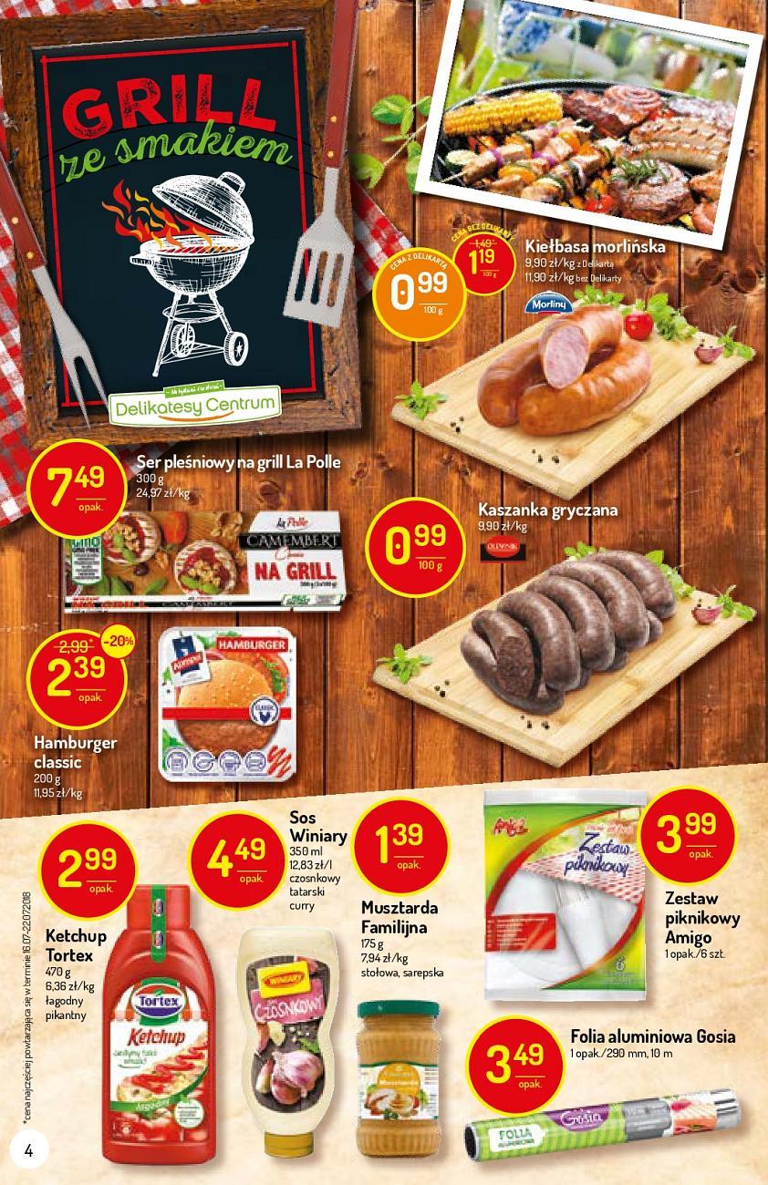Gazetka promocyjna Delikatesy Centrum str. 4