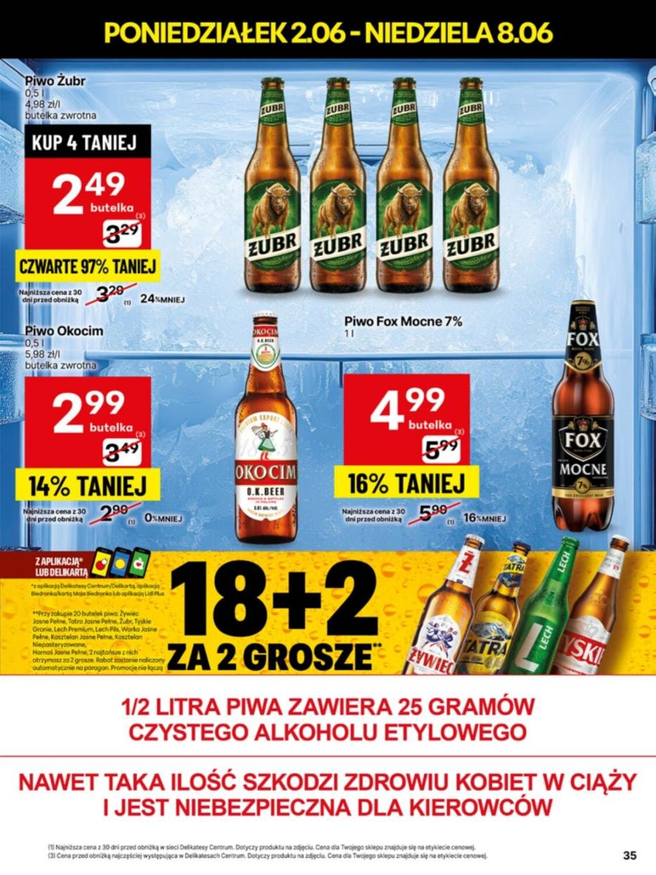 Gazetka promocyjna Delikatesy Centrum str. 35
