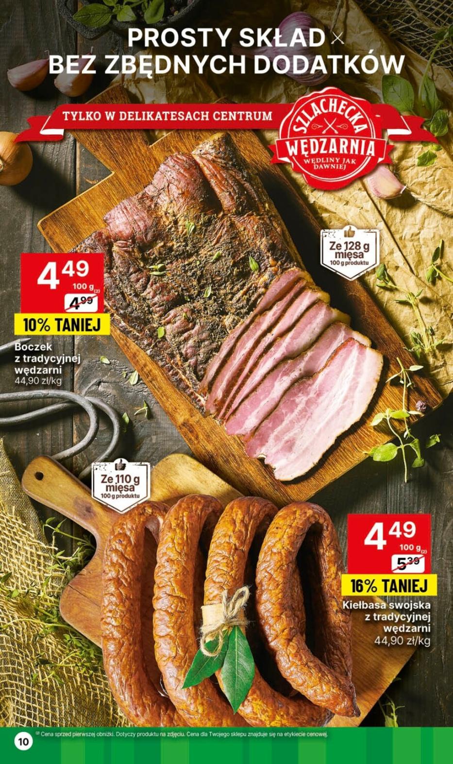Gazetka promocyjna Delikatesy Centrum str. 10