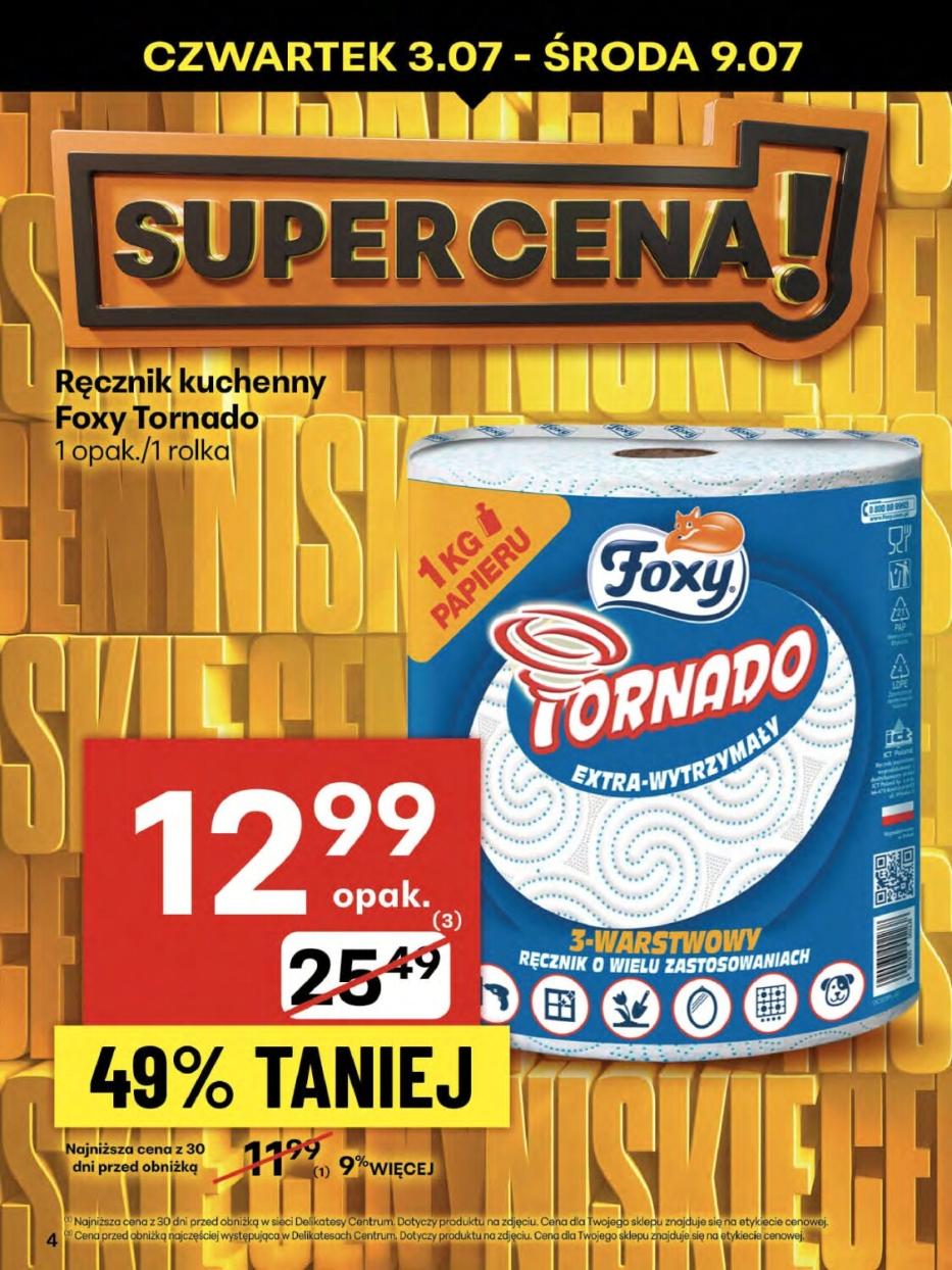 Gazetka promocyjna Delikatesy Centrum str. 4