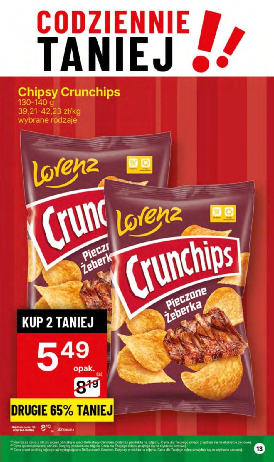 Gazetka promocyjna Delikatesy Centrum str. 13