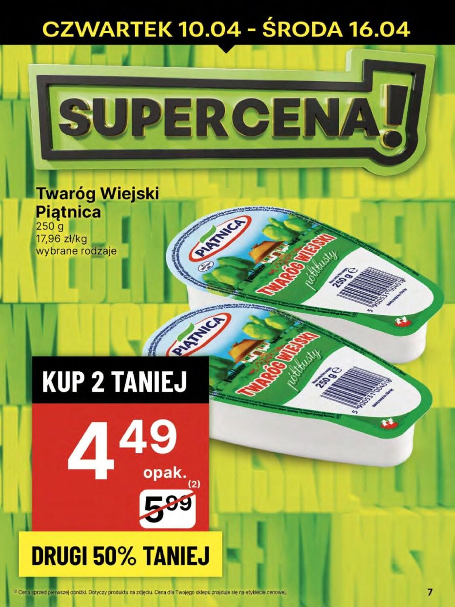 Gazetka promocyjna Delikatesy Centrum str. 7