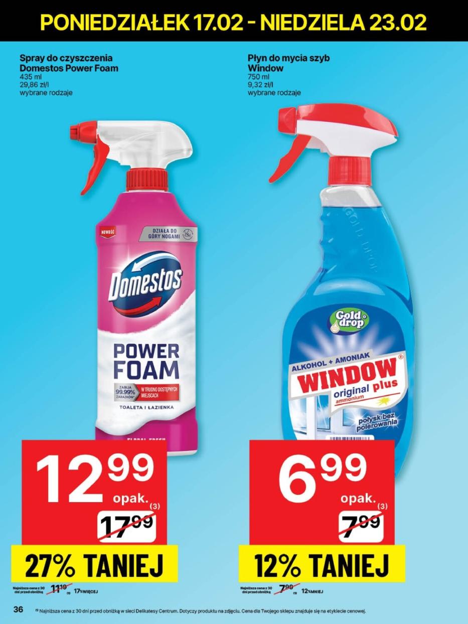 Gazetka promocyjna Delikatesy Centrum str. 36