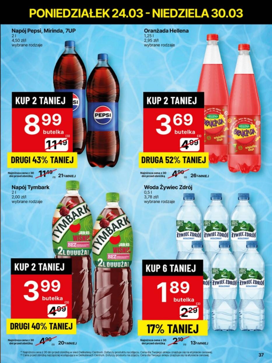 Gazetka promocyjna Delikatesy Centrum str. 37