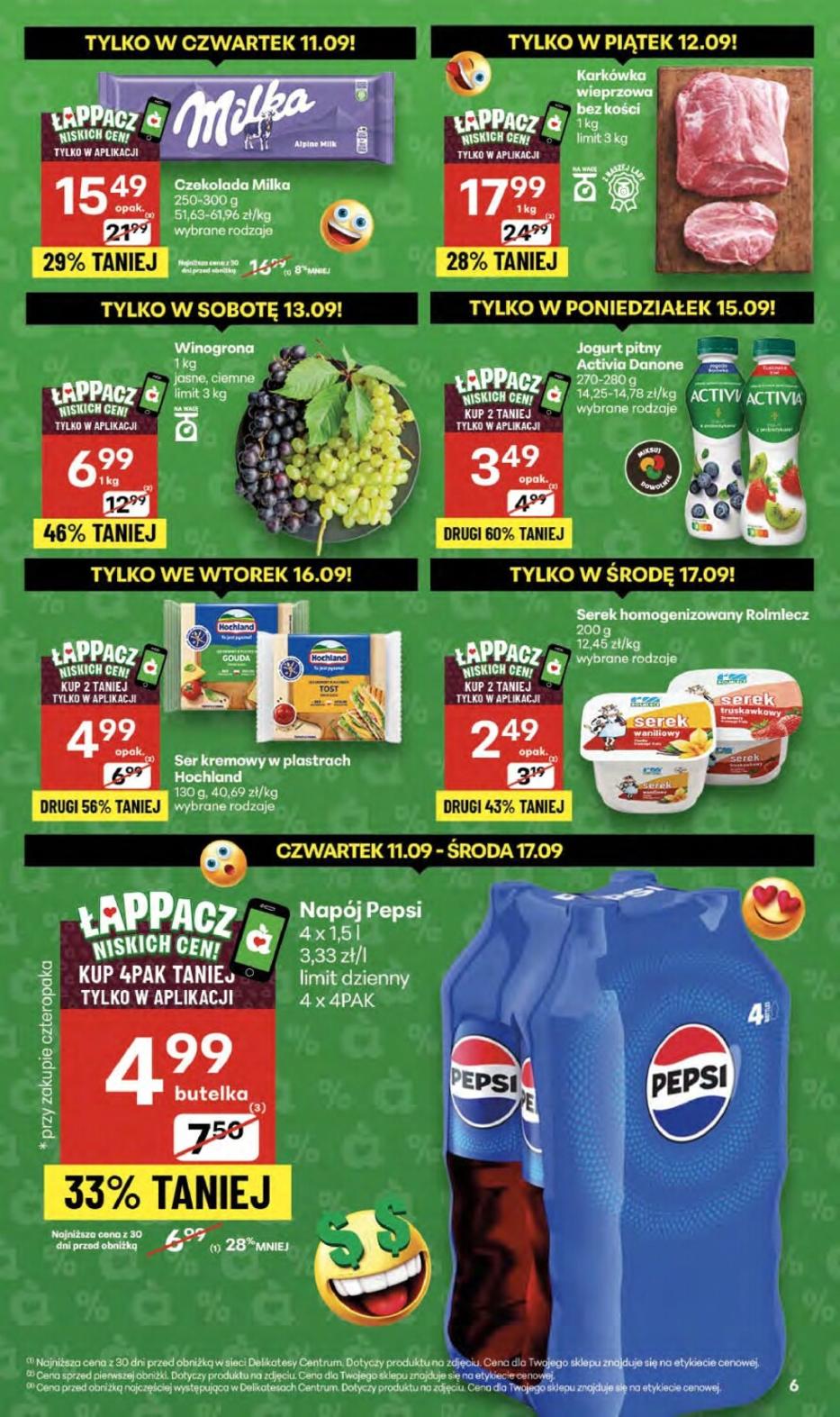 Gazetka promocyjna Delikatesy Centrum str. 6