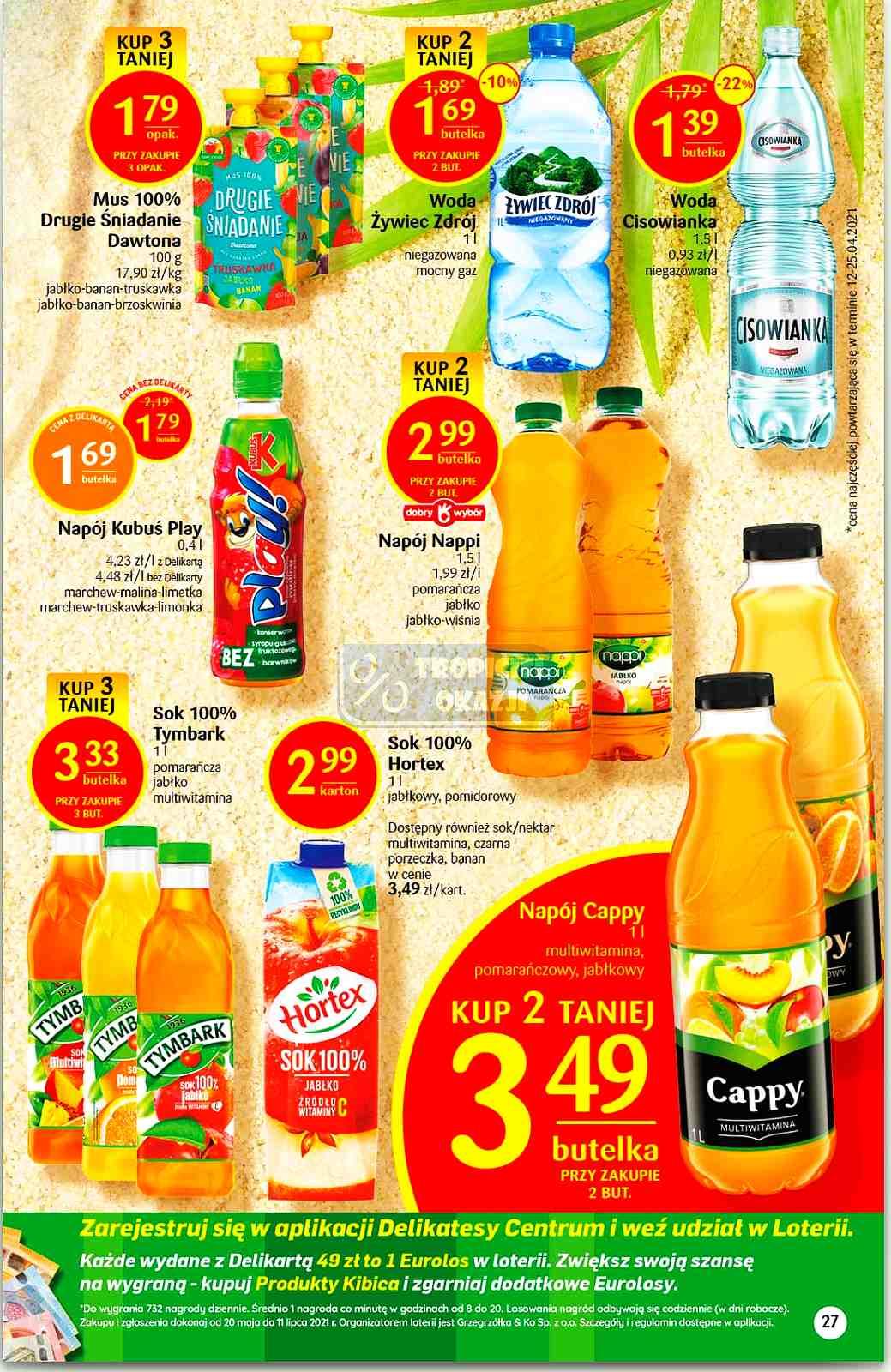 Gazetka promocyjna Delikatesy Centrum str. 27