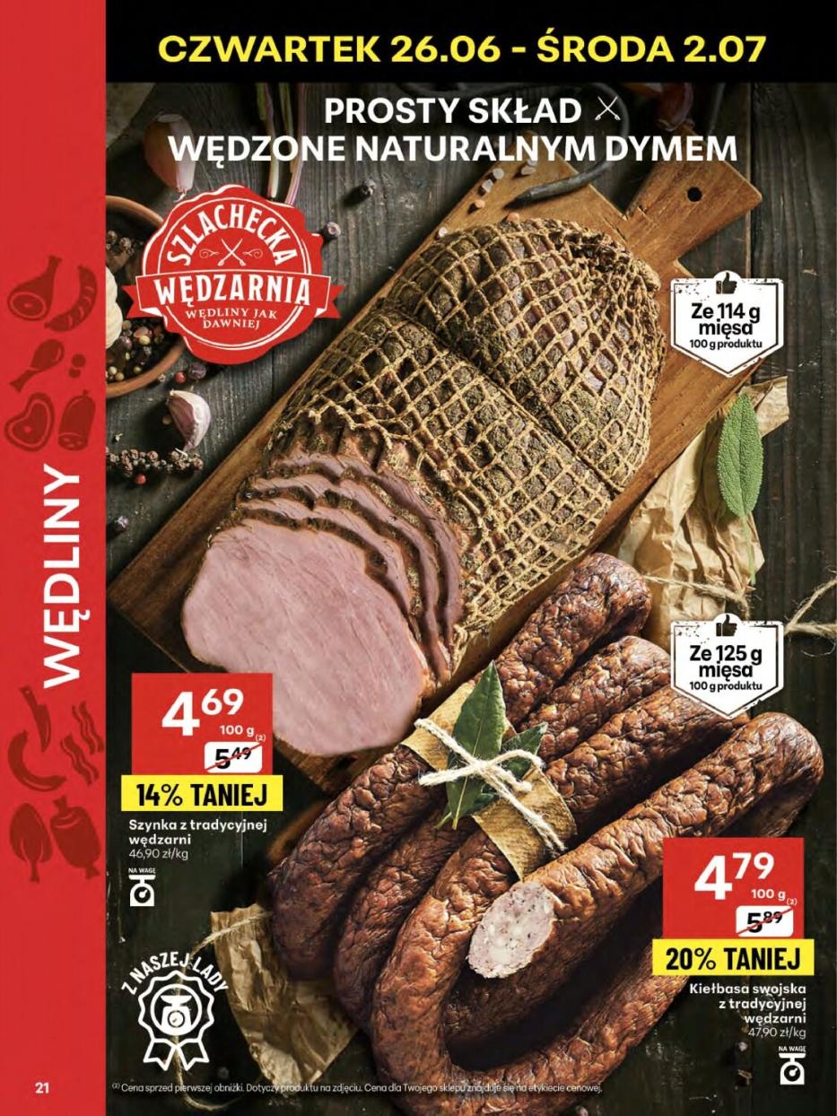 Gazetka promocyjna Delikatesy Centrum str. 21