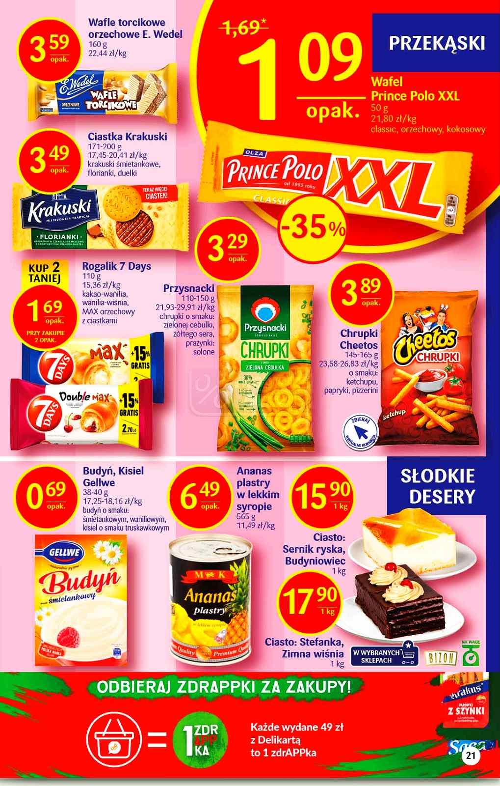 Gazetka promocyjna Delikatesy Centrum str. 21