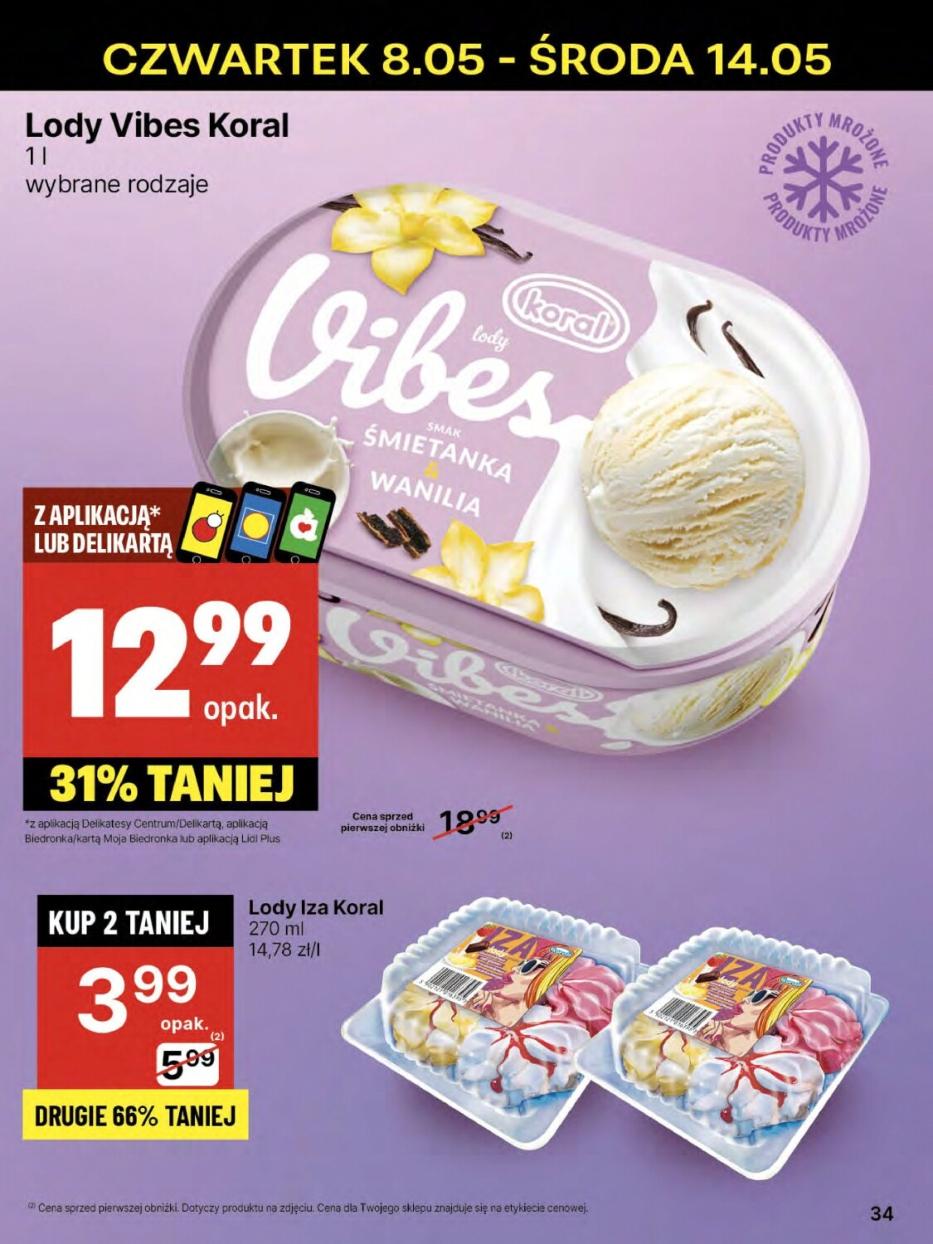 Gazetka promocyjna Delikatesy Centrum str. 34