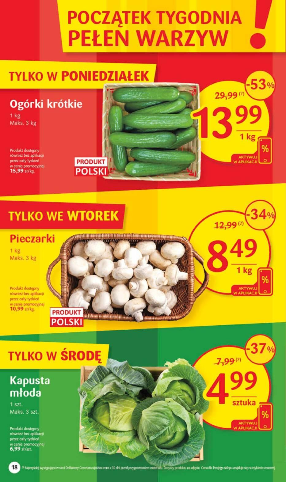 Gazetka promocyjna Delikatesy Centrum str. 18