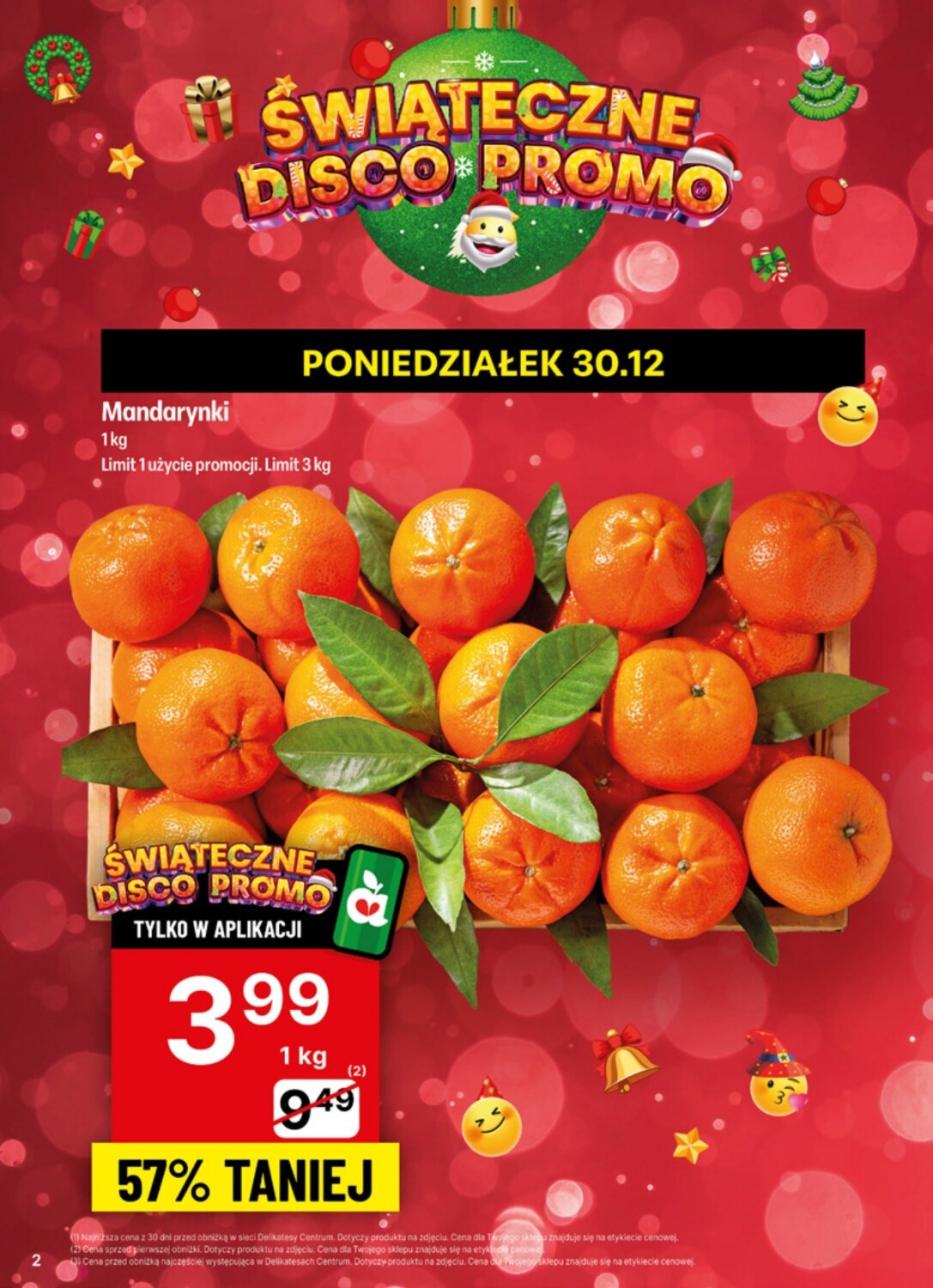 Gazetka promocyjna Delikatesy Centrum str. 2