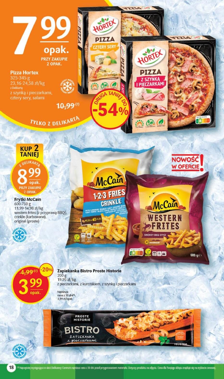 Gazetka promocyjna Delikatesy Centrum str. 18