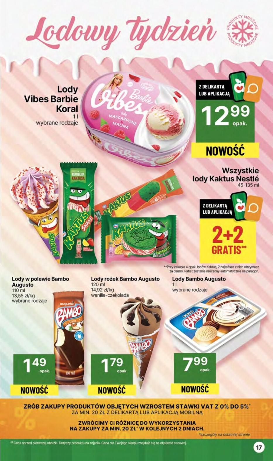 Gazetka promocyjna Delikatesy Centrum str. 17