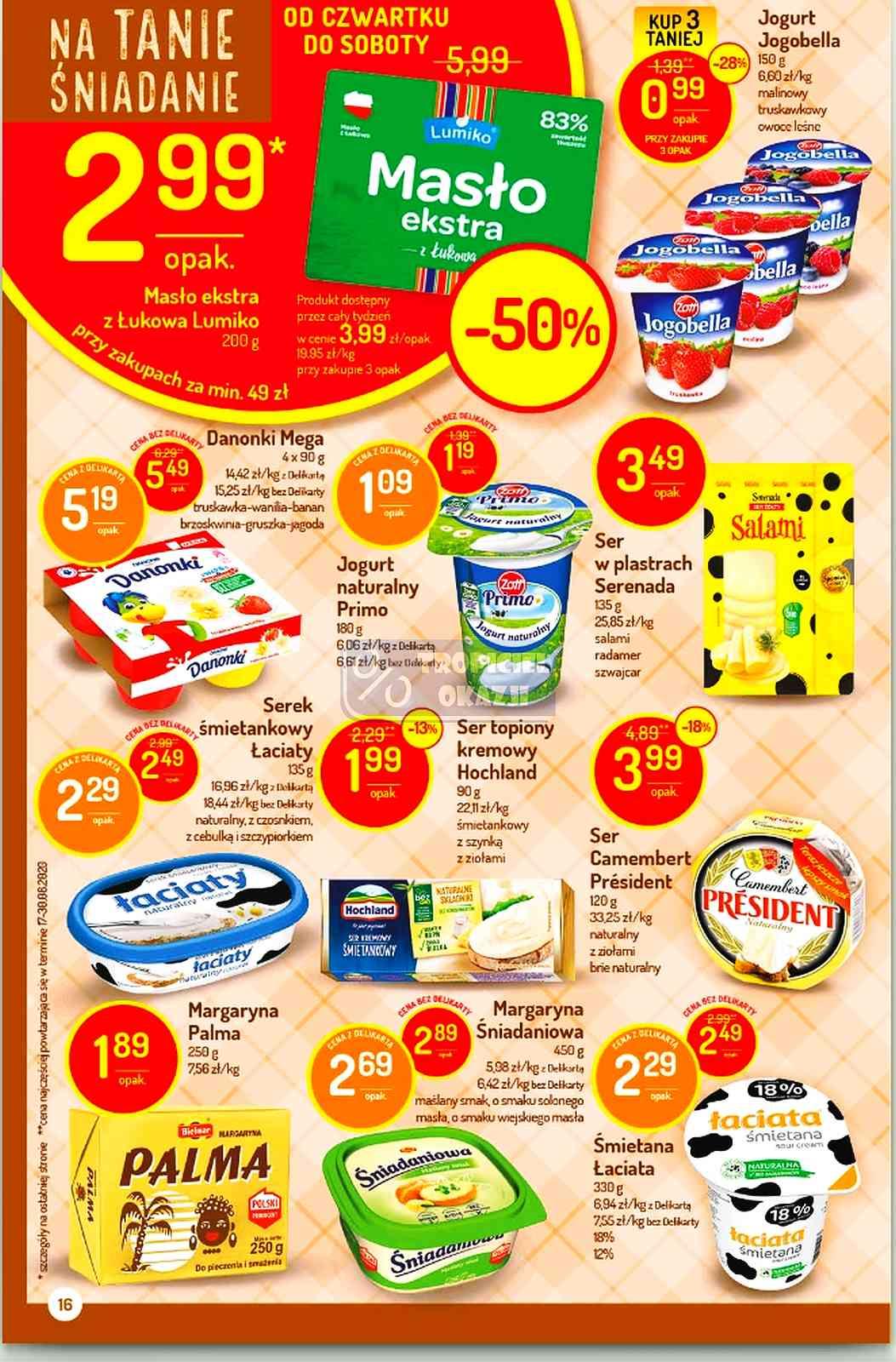 Gazetka promocyjna Delikatesy Centrum str. 16