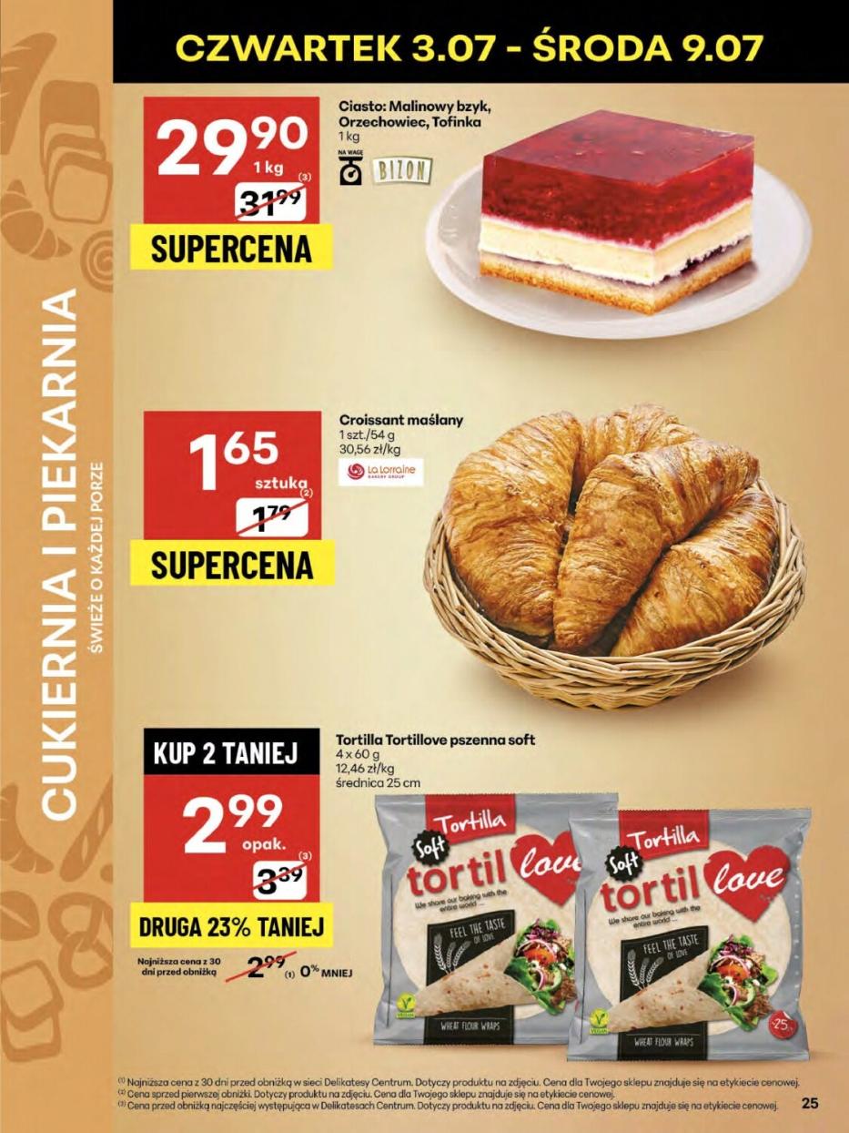 Gazetka promocyjna Delikatesy Centrum str. 25