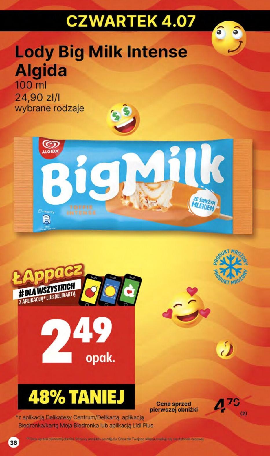 Gazetka promocyjna Delikatesy Centrum str. 36