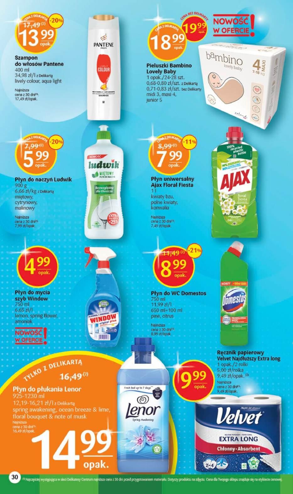 Gazetka promocyjna Delikatesy Centrum str. 30