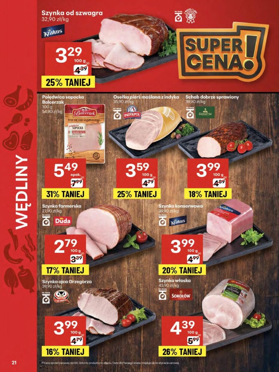 Gazetka promocyjna Delikatesy Centrum str. 21