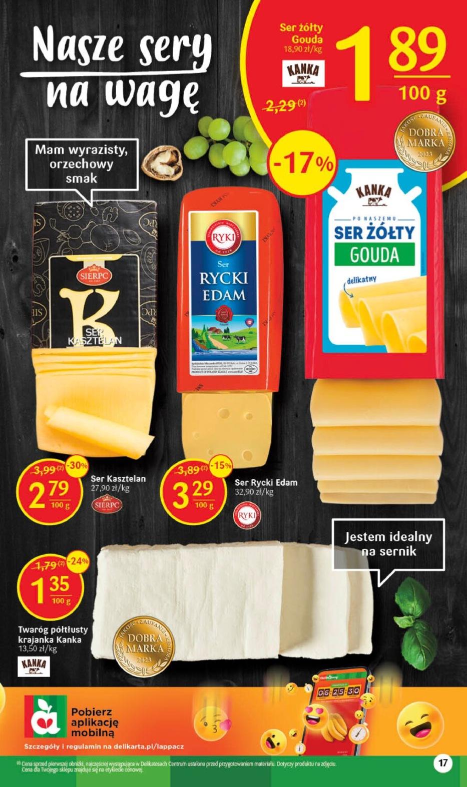 Gazetka promocyjna Delikatesy Centrum str. 17
