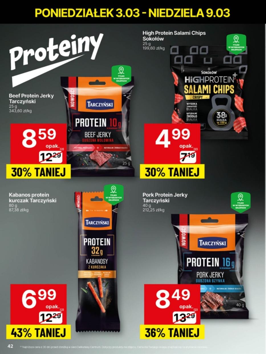 Gazetka promocyjna Delikatesy Centrum str. 42