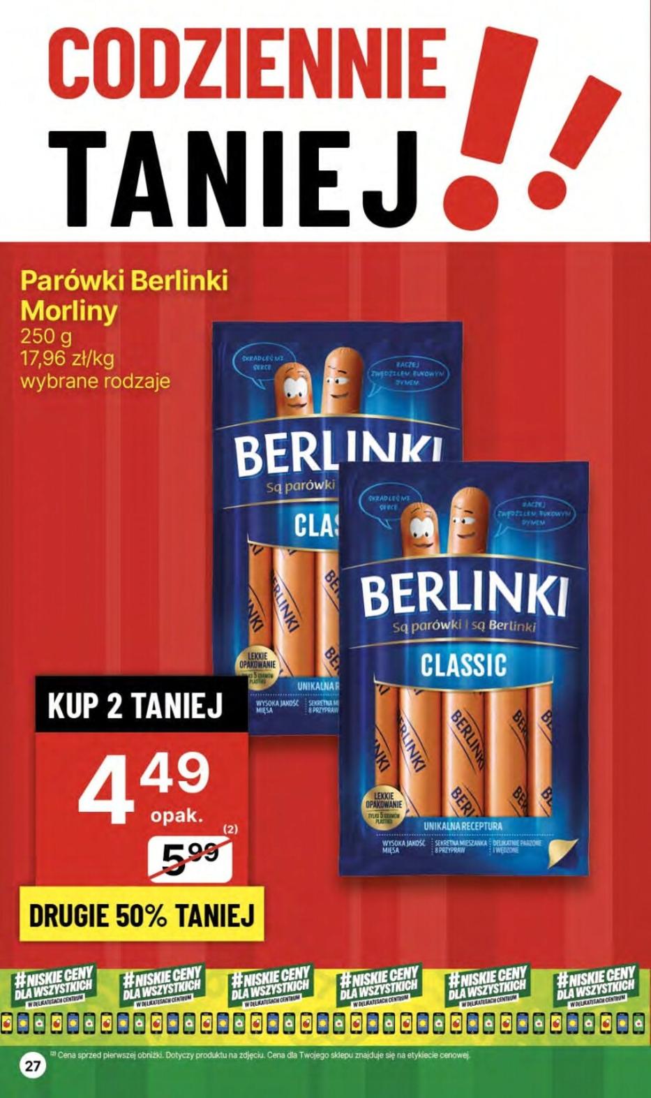 Gazetka promocyjna Delikatesy Centrum str. 27