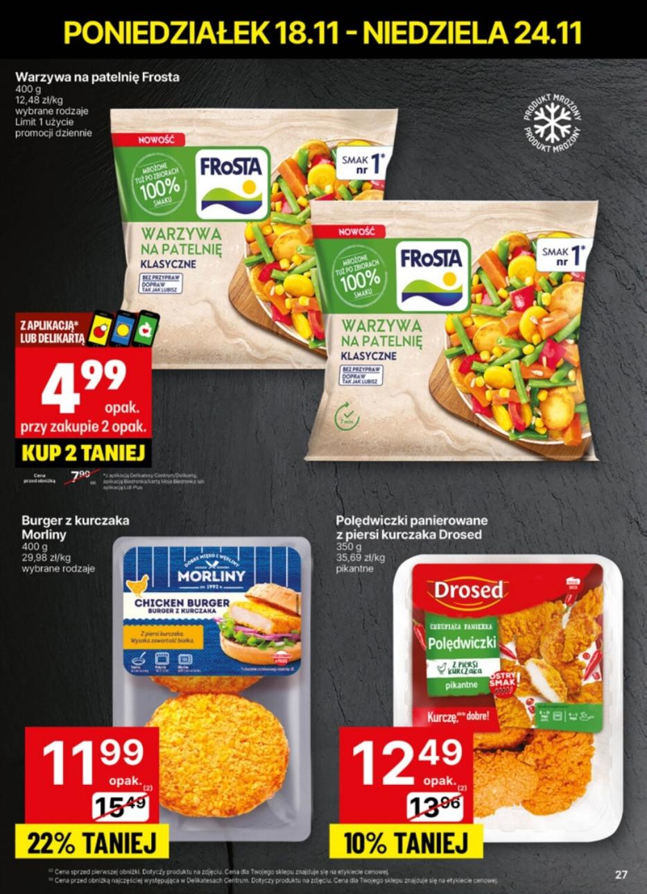 Gazetka promocyjna Delikatesy Centrum str. 27