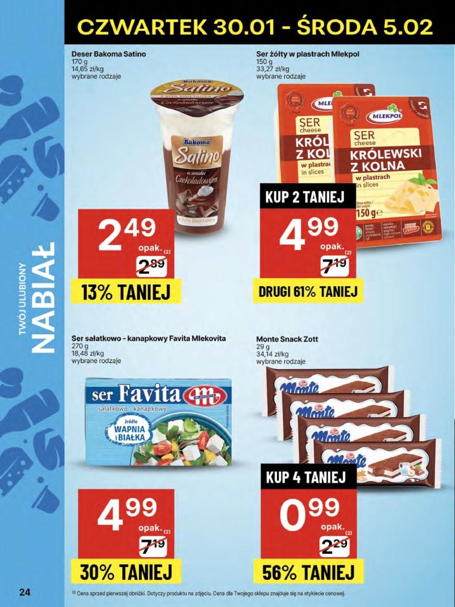 Gazetka promocyjna Delikatesy Centrum str. 24