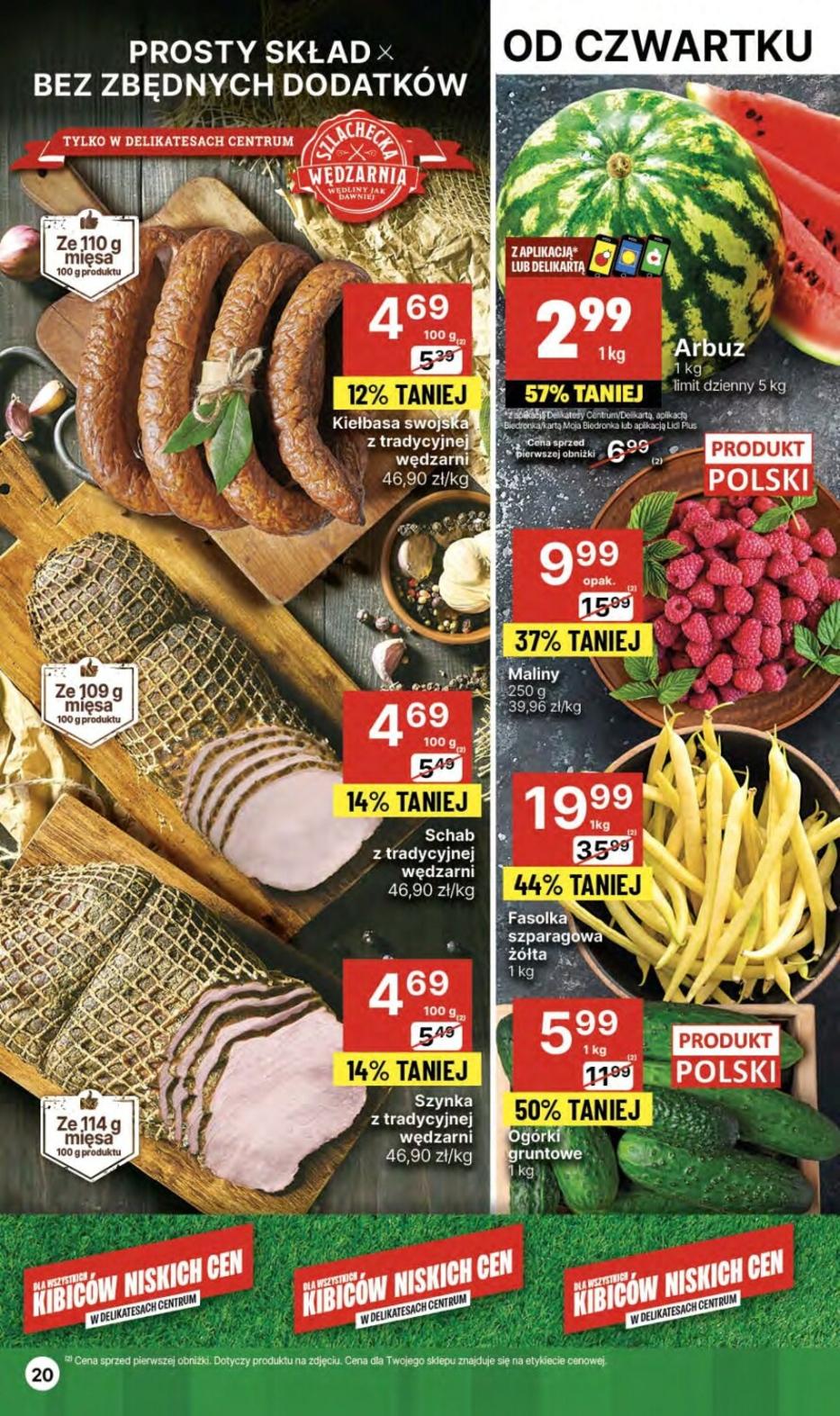 Gazetka promocyjna Delikatesy Centrum str. 20
