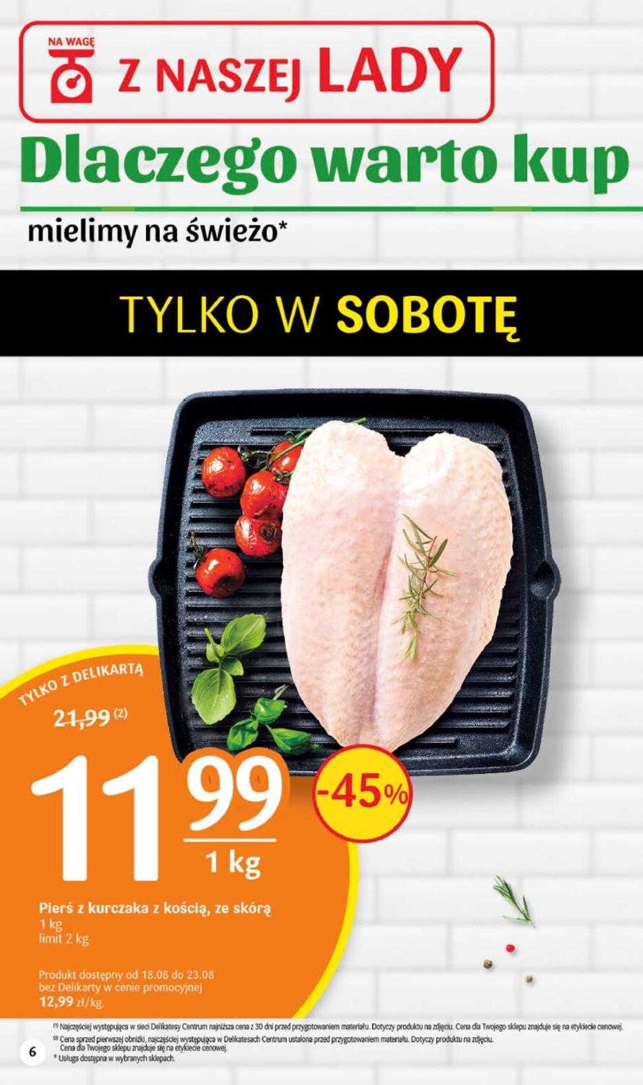 Gazetka promocyjna Delikatesy Centrum str. 6