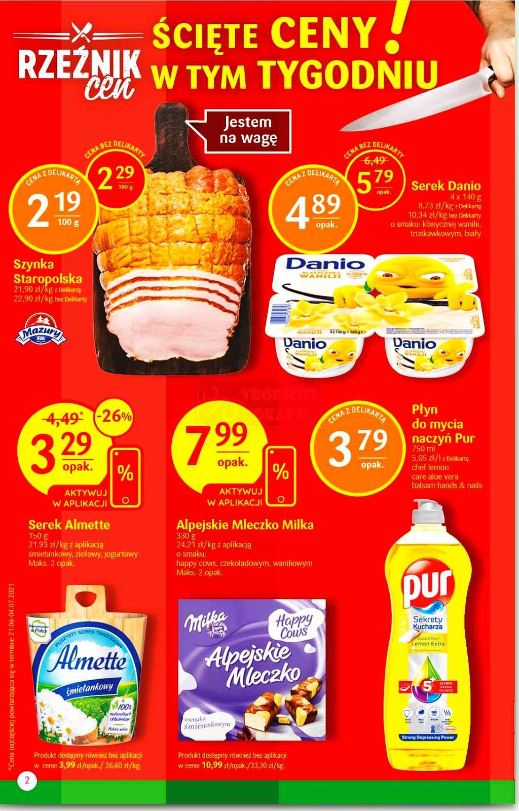 Gazetka promocyjna Delikatesy Centrum str. 2