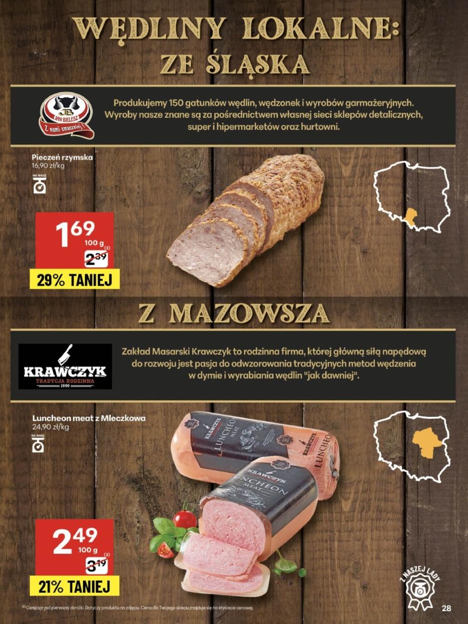 Gazetka promocyjna Delikatesy Centrum str. 28