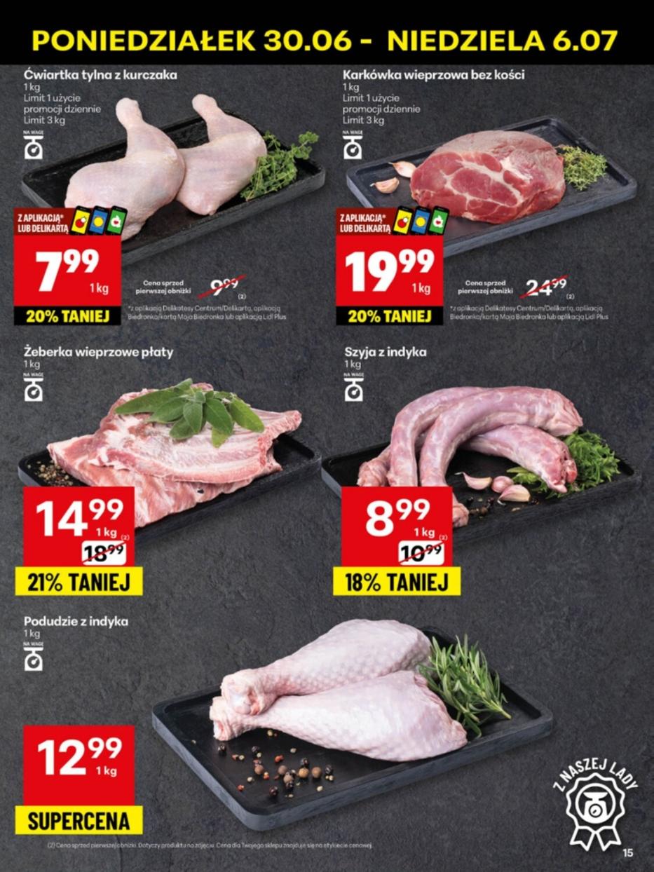 Gazetka promocyjna Delikatesy Centrum str. 15