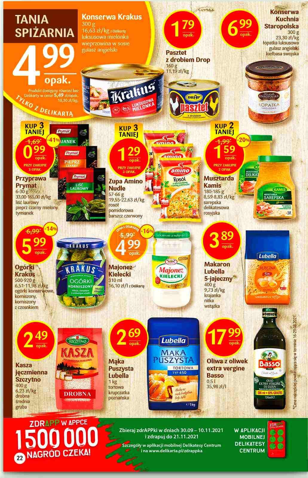 Gazetka promocyjna Delikatesy Centrum str. 22