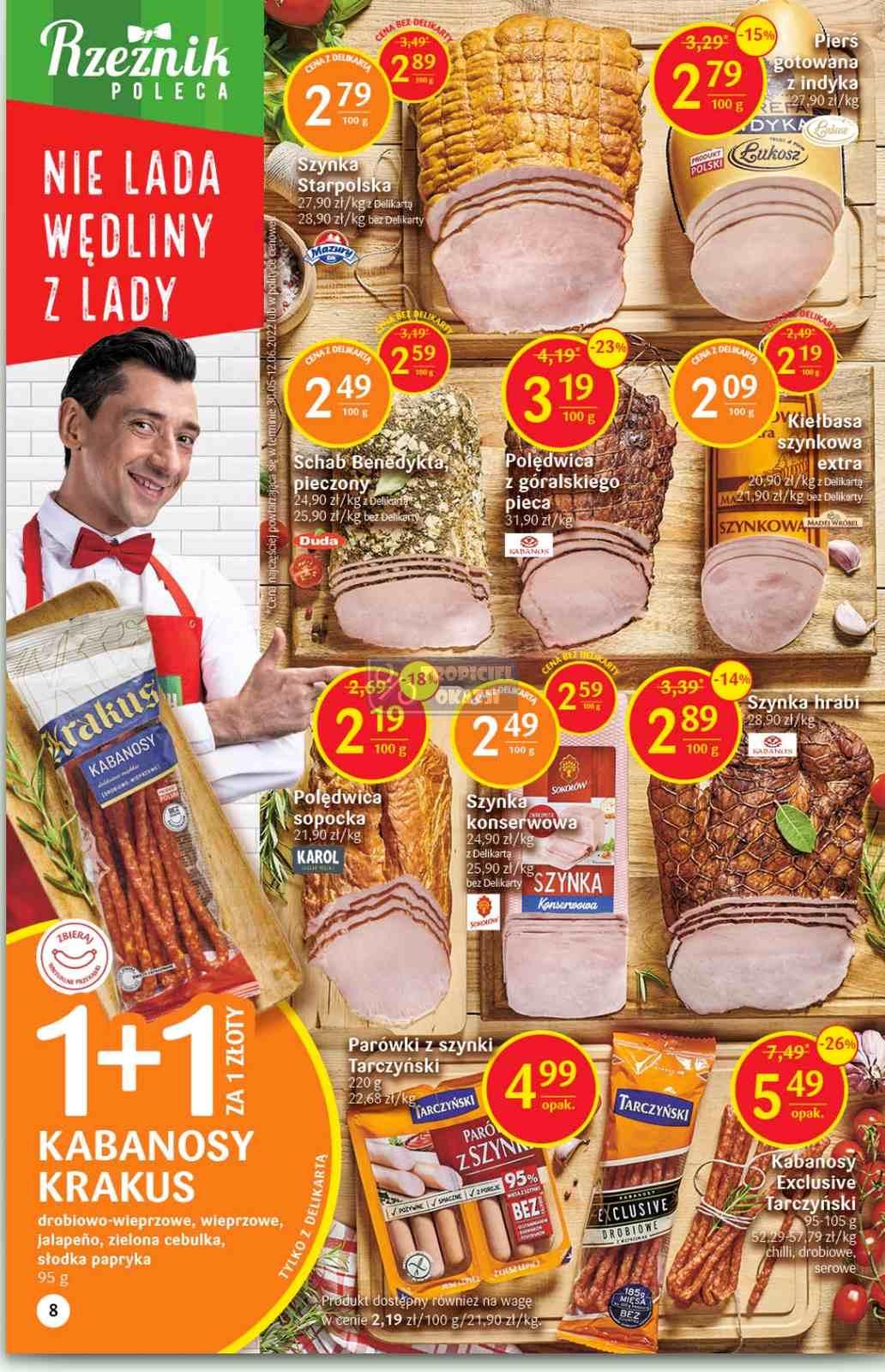 Gazetka promocyjna Delikatesy Centrum str. 8